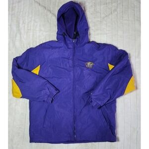 Louisiana State University LSU Tigers Full Zip Coat Men Size Medium